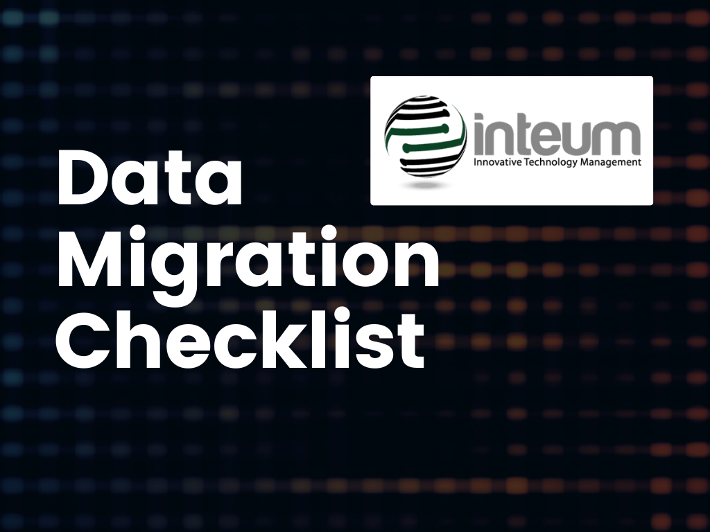 Data Migration Checklist Title Banner