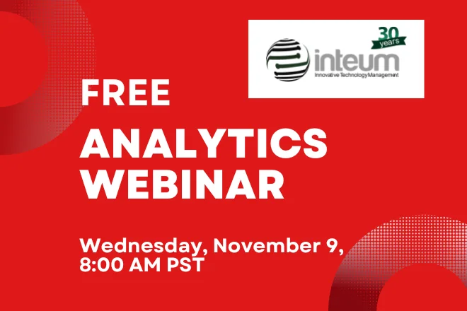 Analytics Webinar Banner