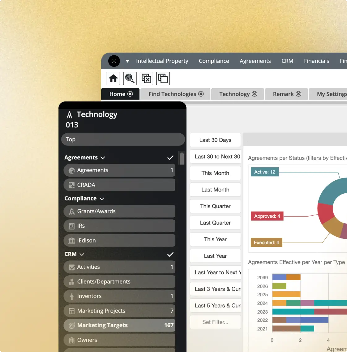 Minuet product interface